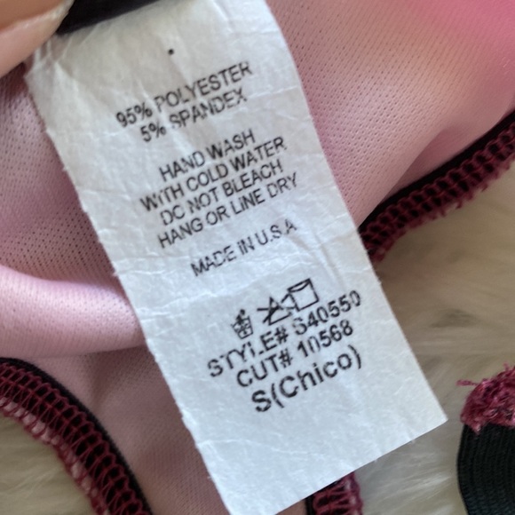 Groovy purple swirl print thong - Picture 6 of 6